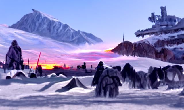 Hoth Sunset