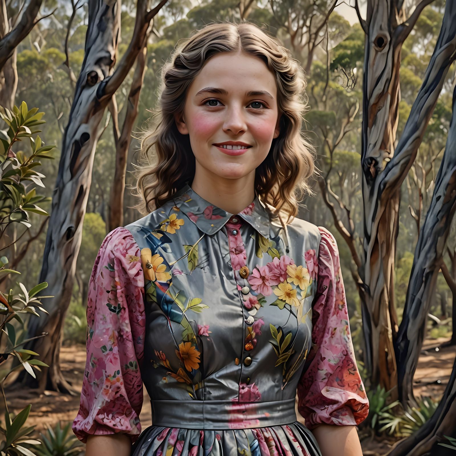 Early 20th Century Australian Poetess in the Bush