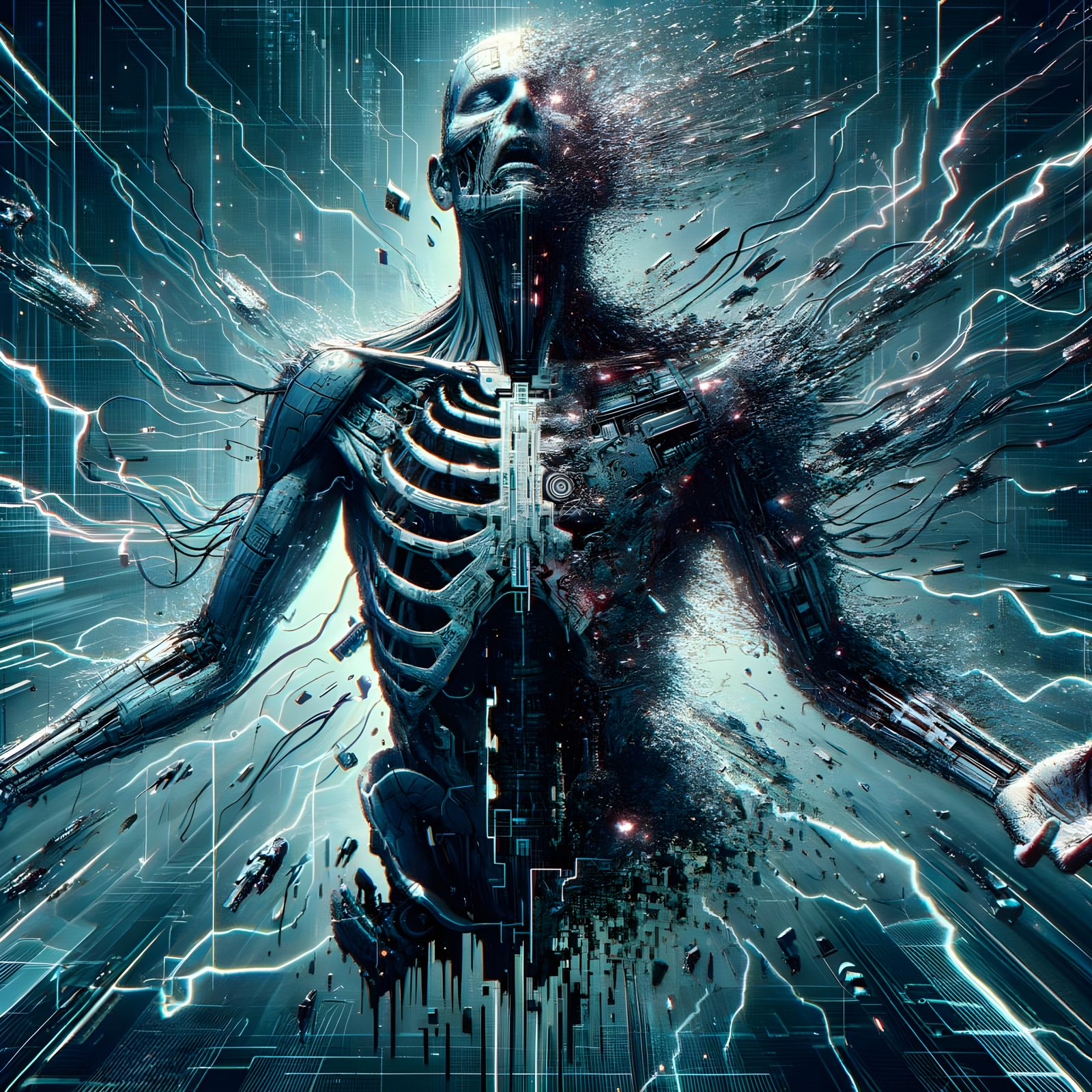 Cybernetic Deterioration in a Storm of Digital Chaos