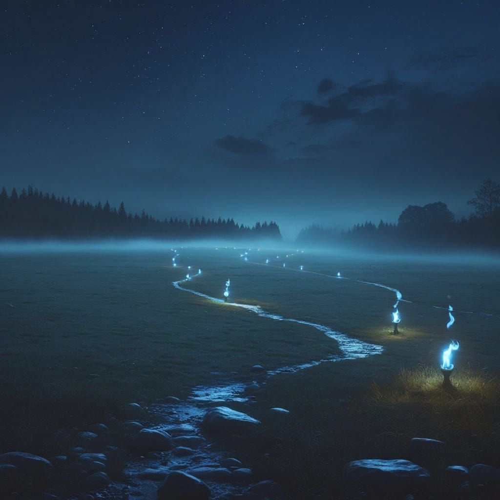 Change the flames to blue