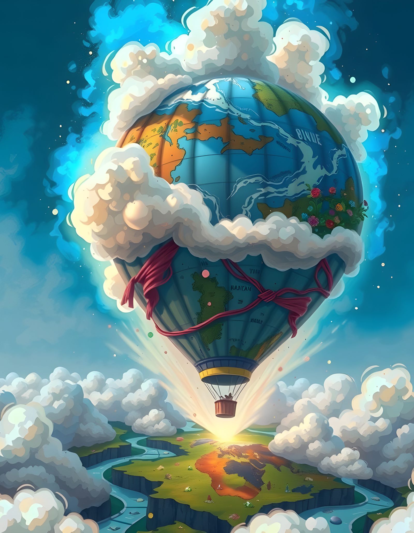 Breaking through the Clouds!