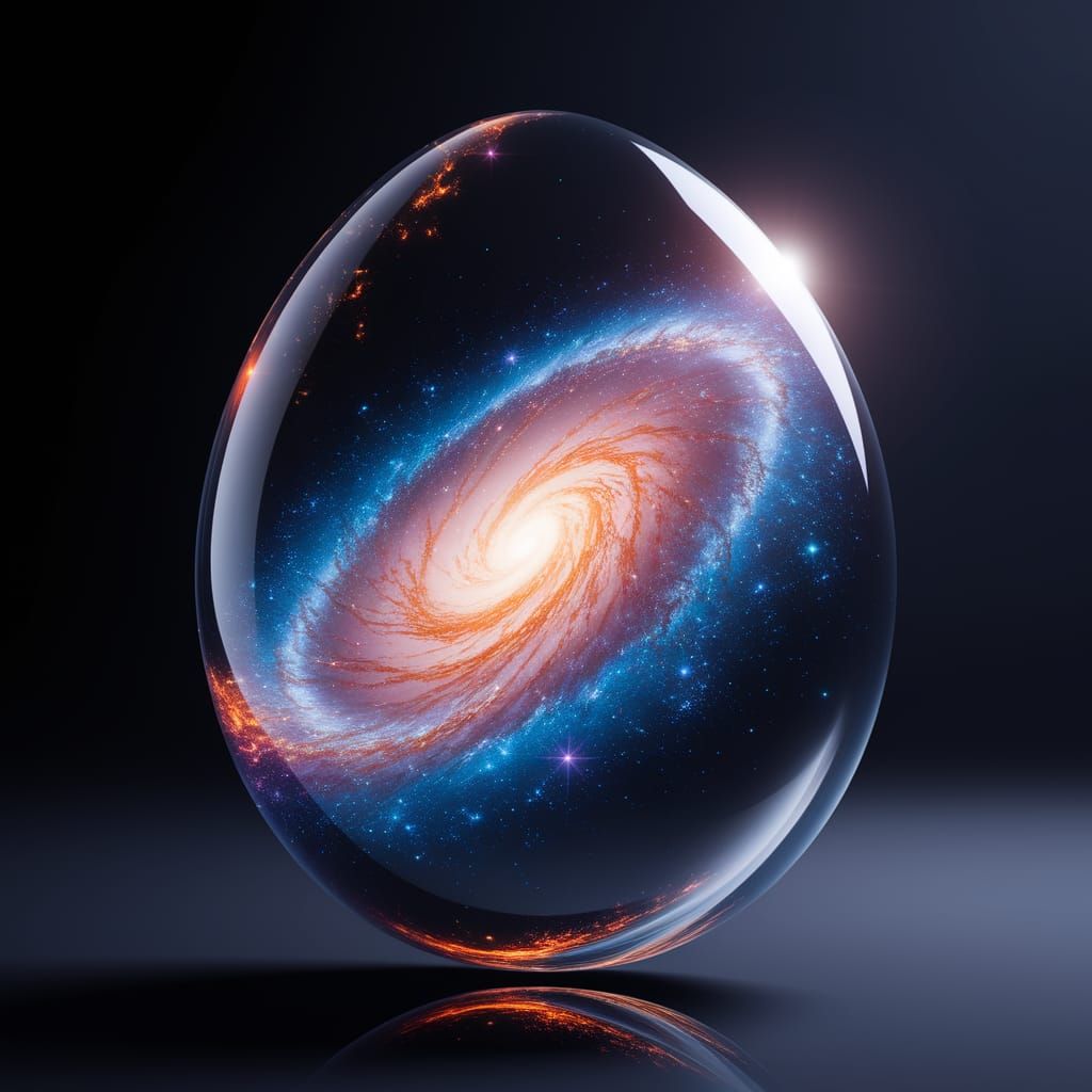 Galactic Egg in Cosmic Dreamspace