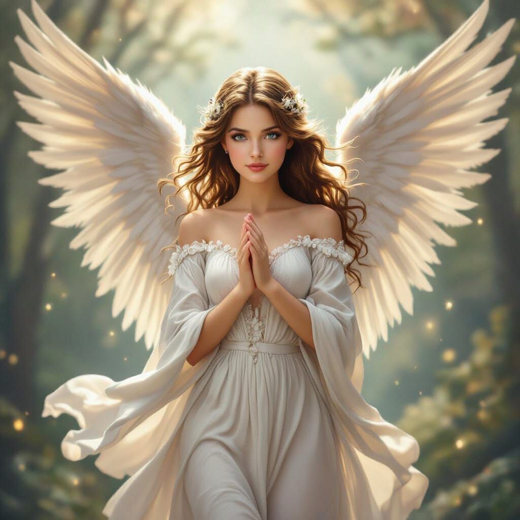 Beautiful Angel Ascending