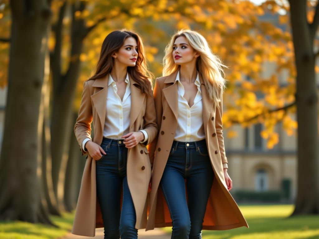 Surreal Portraits of Academic Friendship in Autumn Oxford