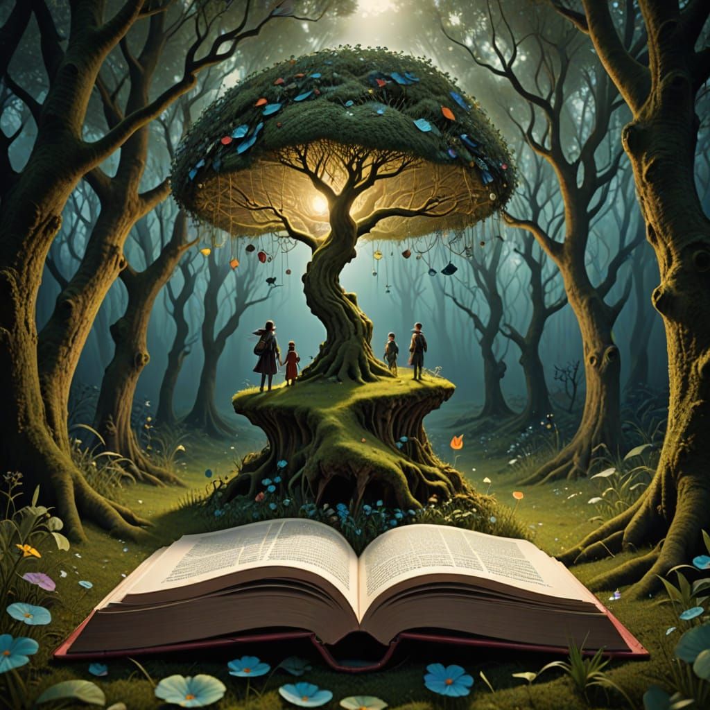 Whimsical Magical Tome Reveals Hidden Secrets