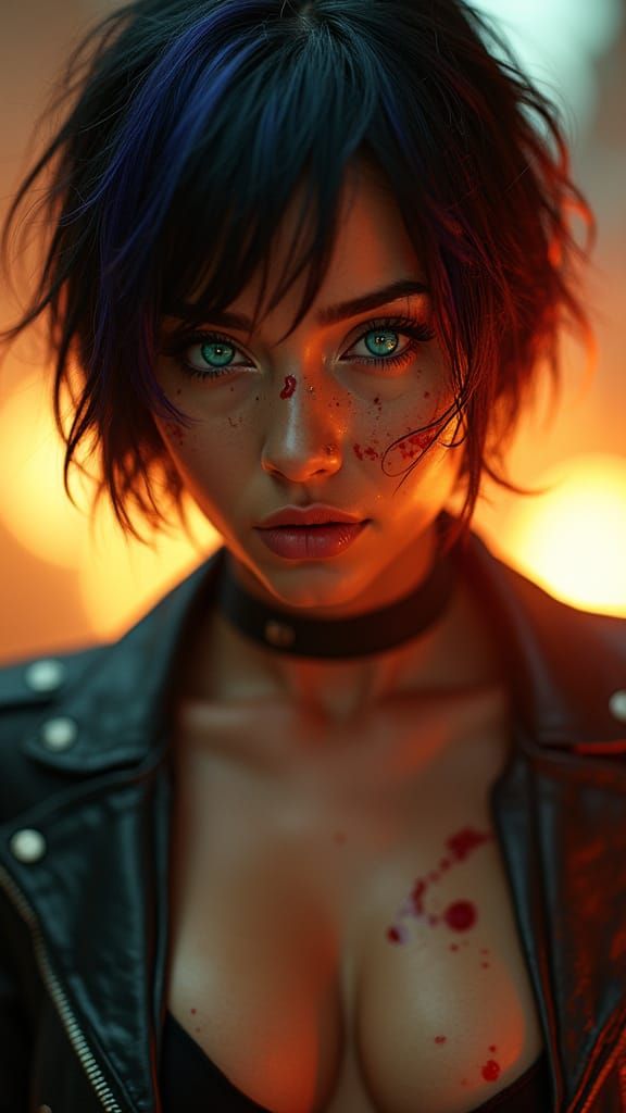 Futuristic Heroine Emerges Victorious in Cinematic Masterpie...