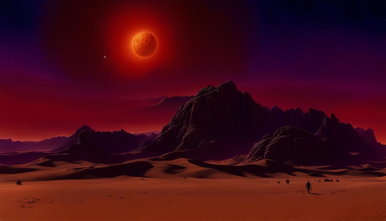 Arrakis: Sietch Shuloch Exterior on the Desert Planet
