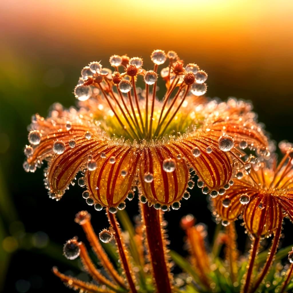 Sundew Flower - macrophotography