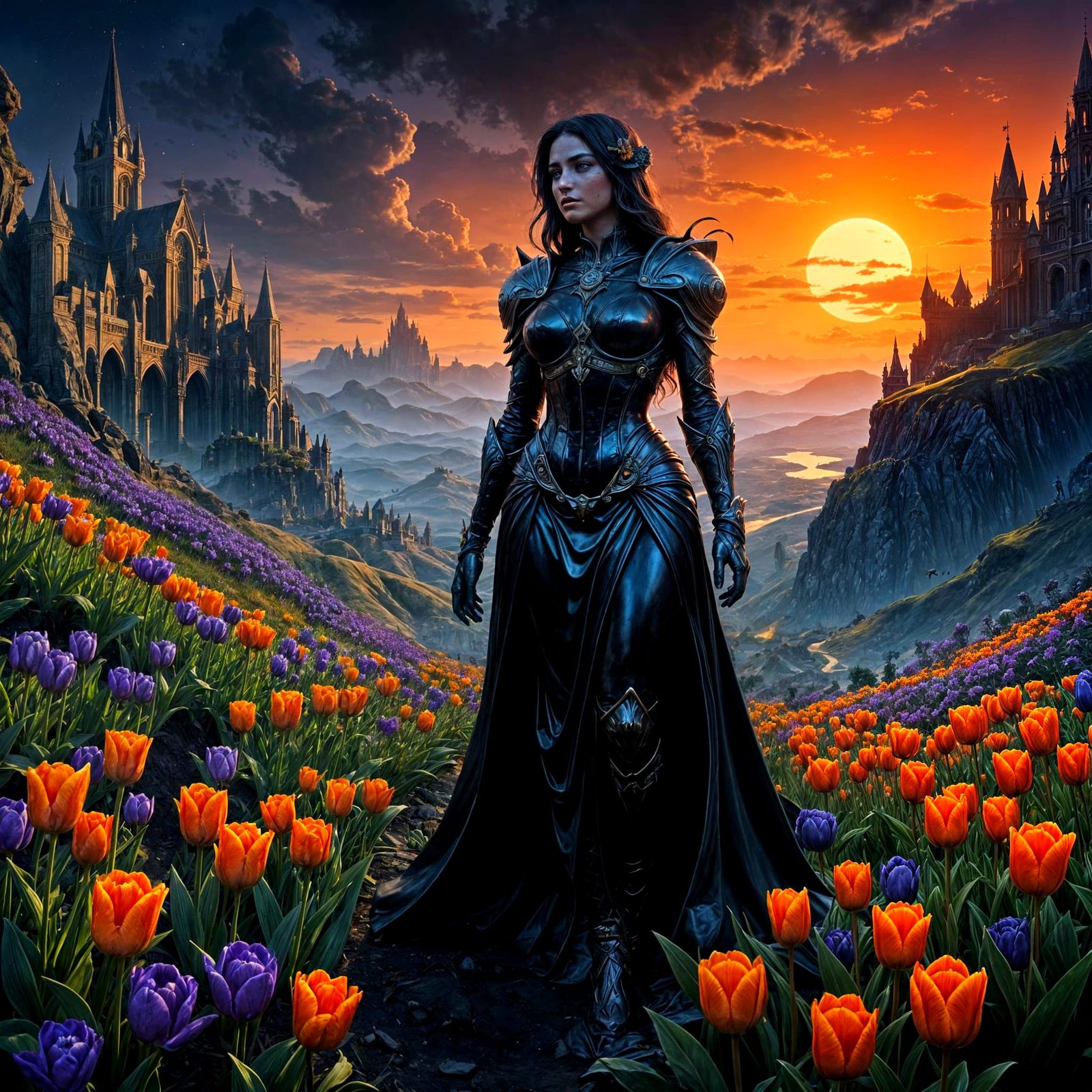 The Goddess of the Tulips