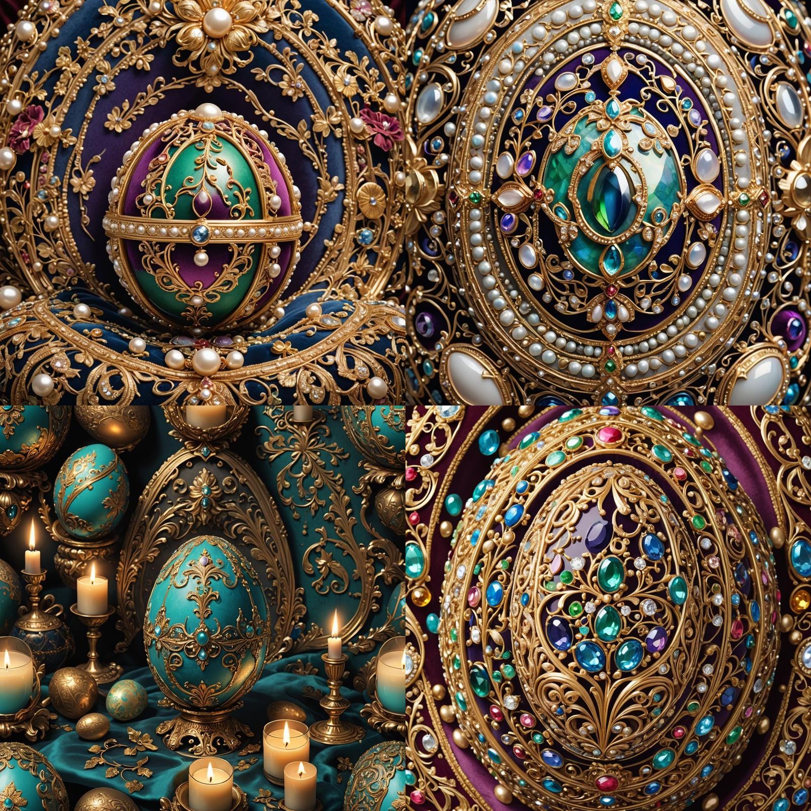 Exquisite Fabergé Easter Egg