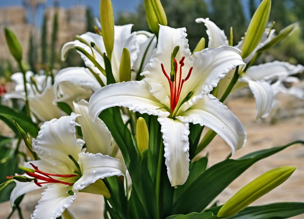 Dew on Lily: Roots of Lebanon, Inspired by Hosea
