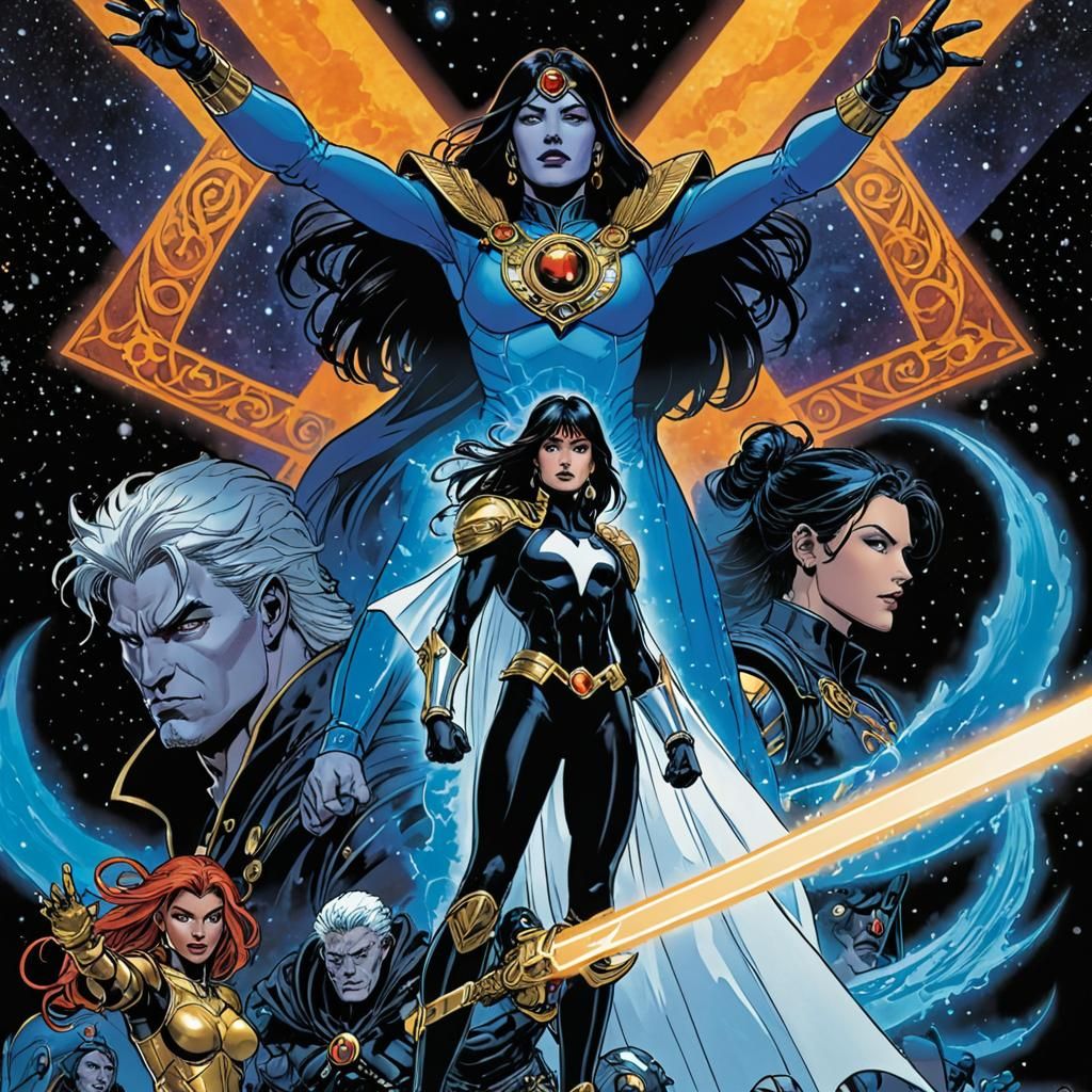 Ghost in Celestial Works: Graphic Novel Art