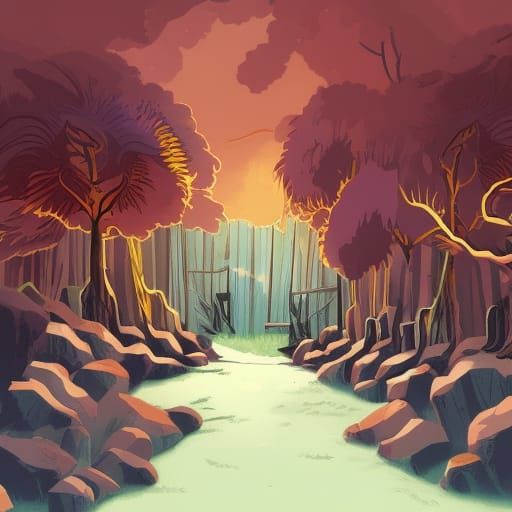 Warm Campfire at the Gates of Hell