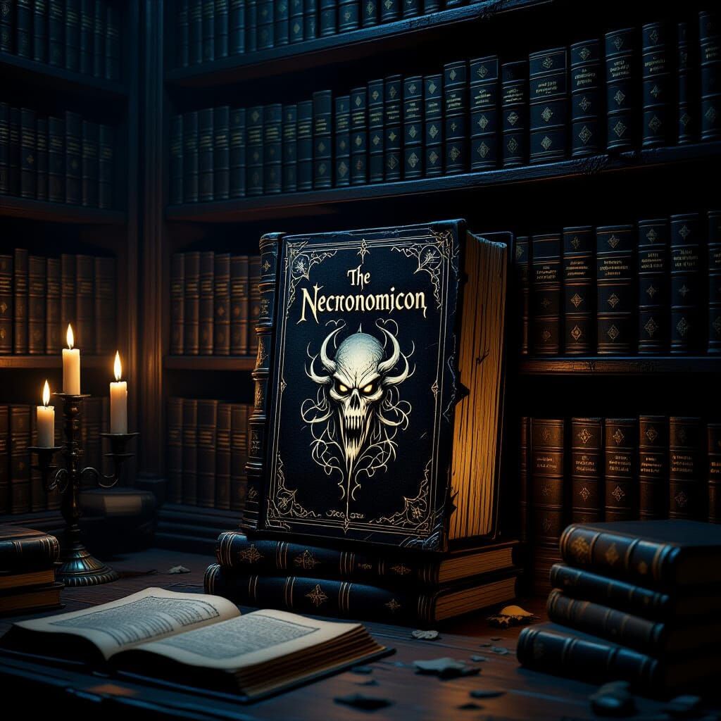 Mysterious Library of Forbidden Sorcery