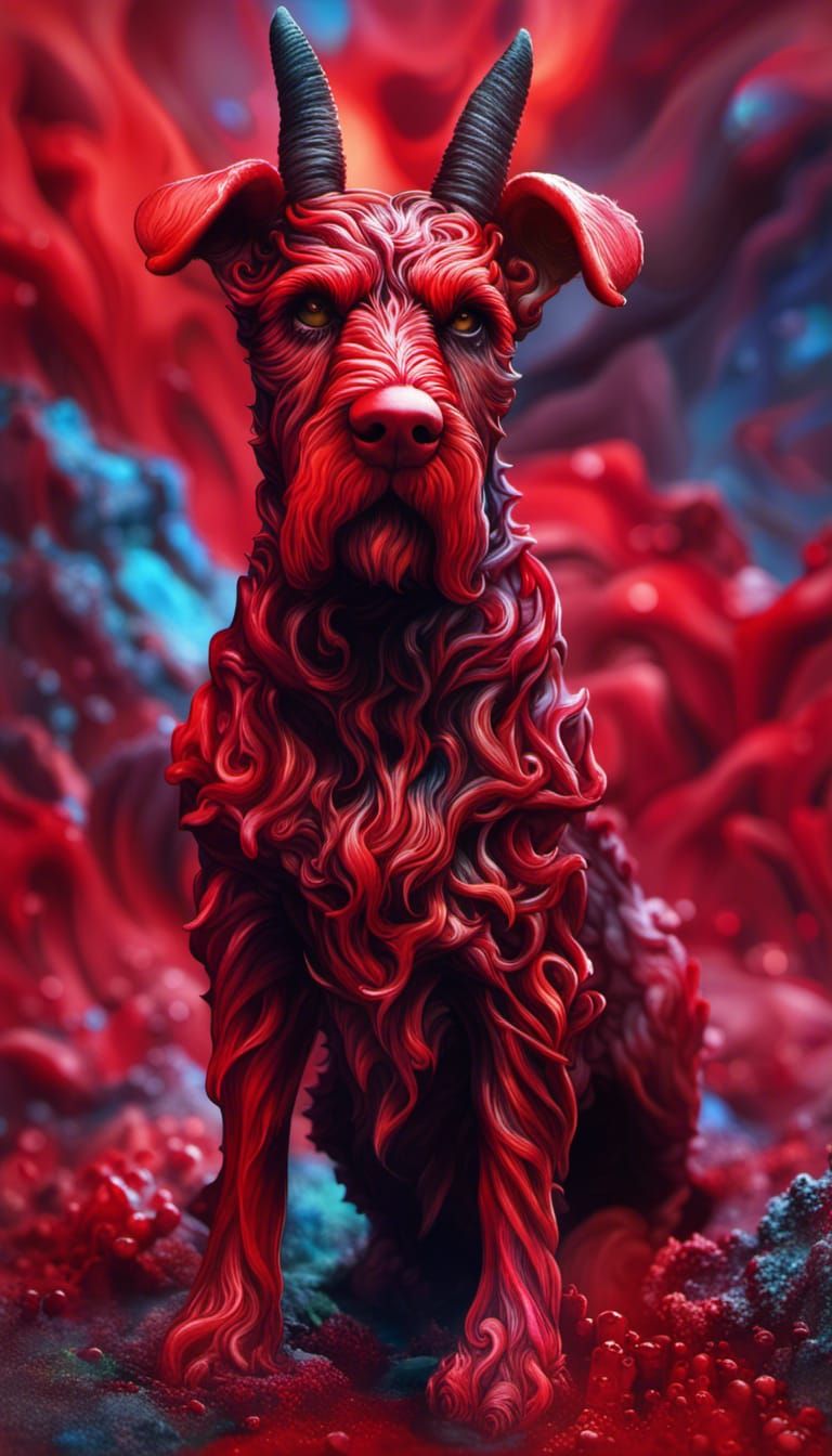 Demon Wax Airedale Terrier