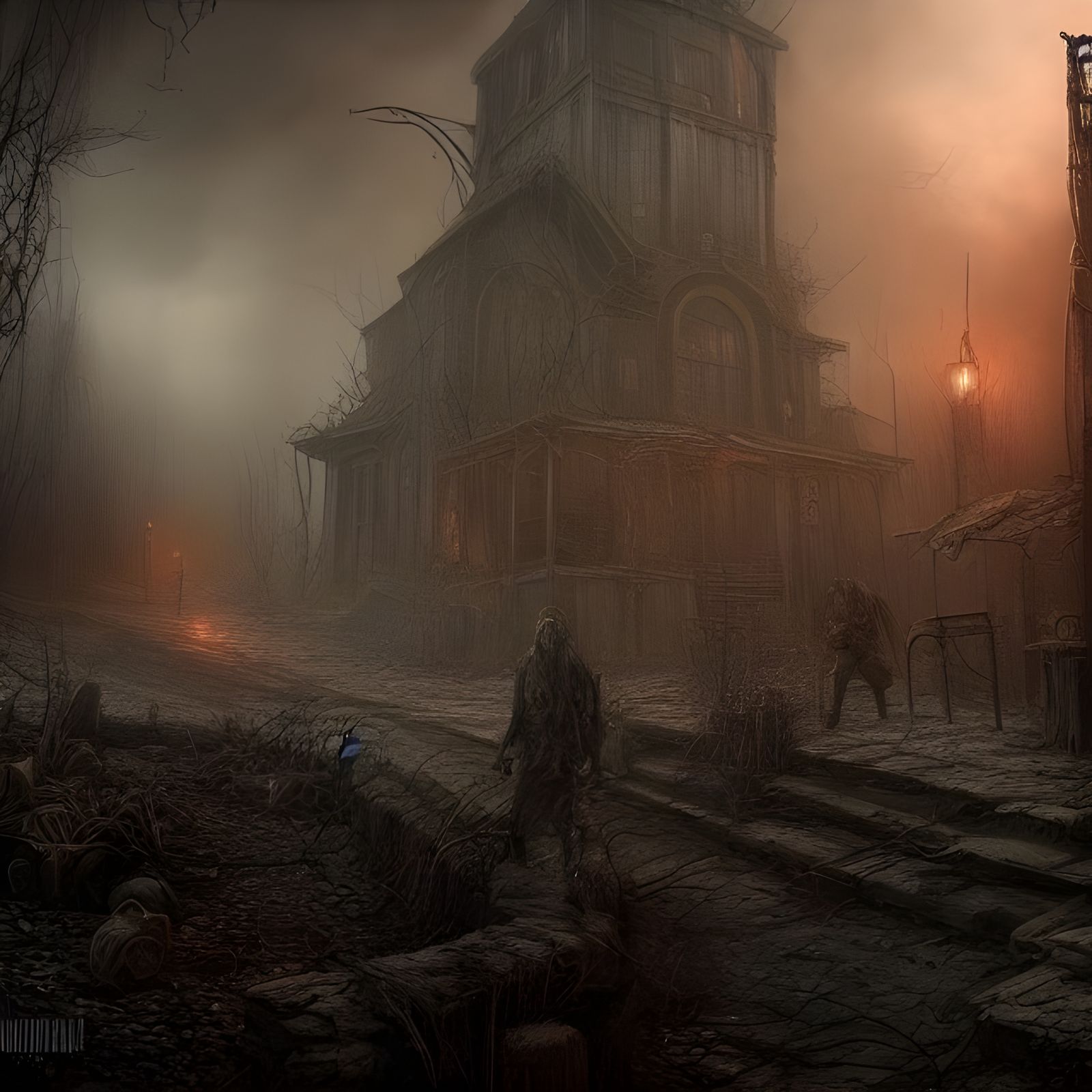 Post-Apocalyptic World Ruined by Lovecraftian God