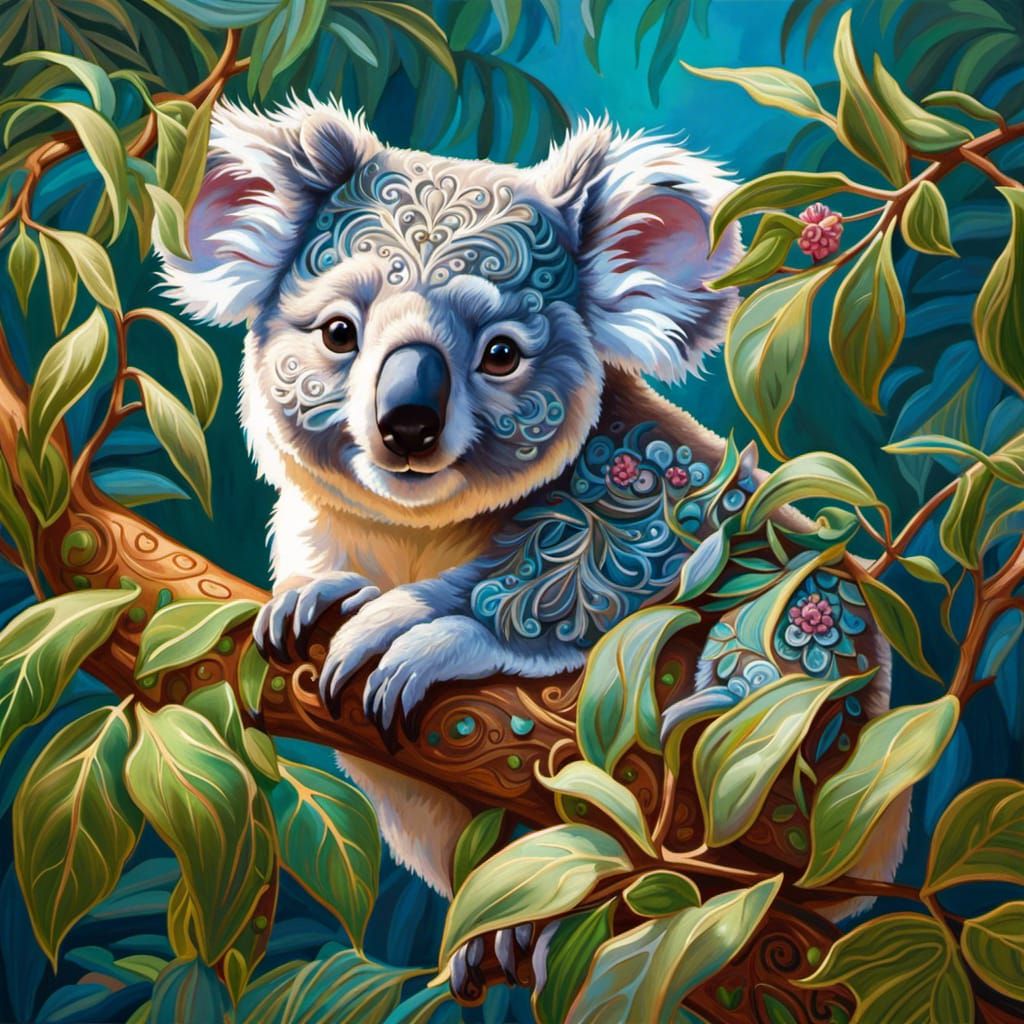 Decorated Koala Bear