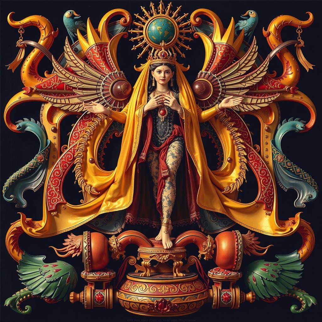 Hyperrealistic Masterpiece with Vivid Colors