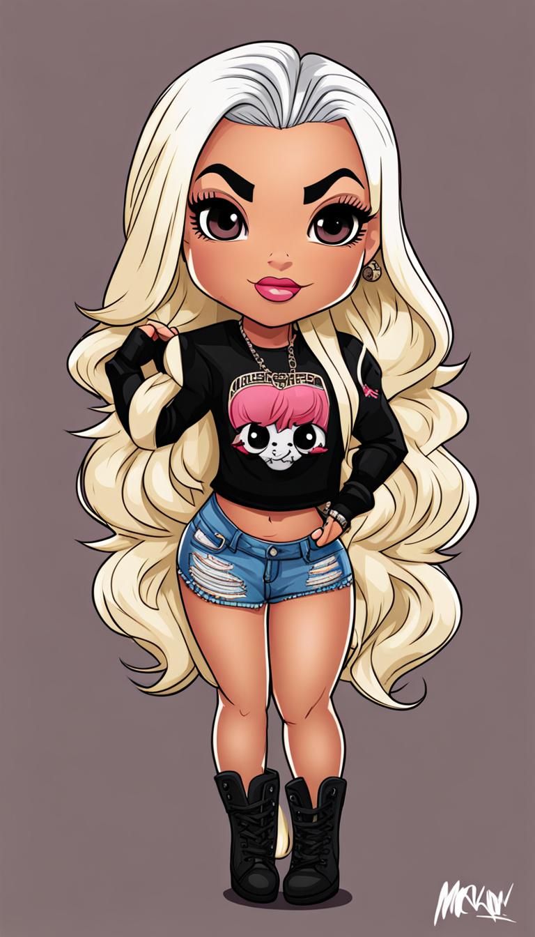 Chibi Liv Morgan