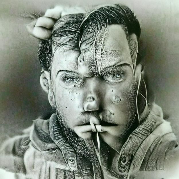 Simple Pencil Drawing or Sketch