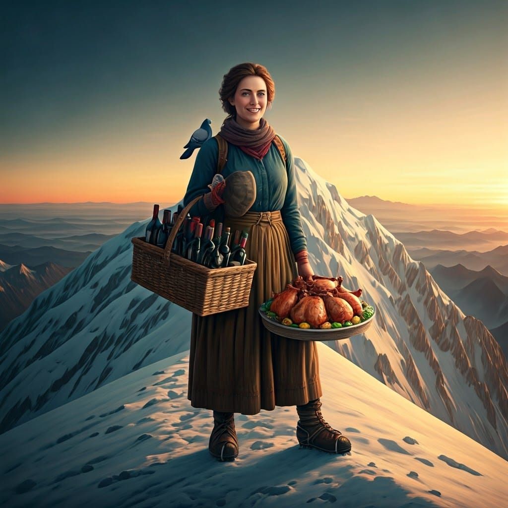 Henriette D'Angeville Conquers Mont Blanc