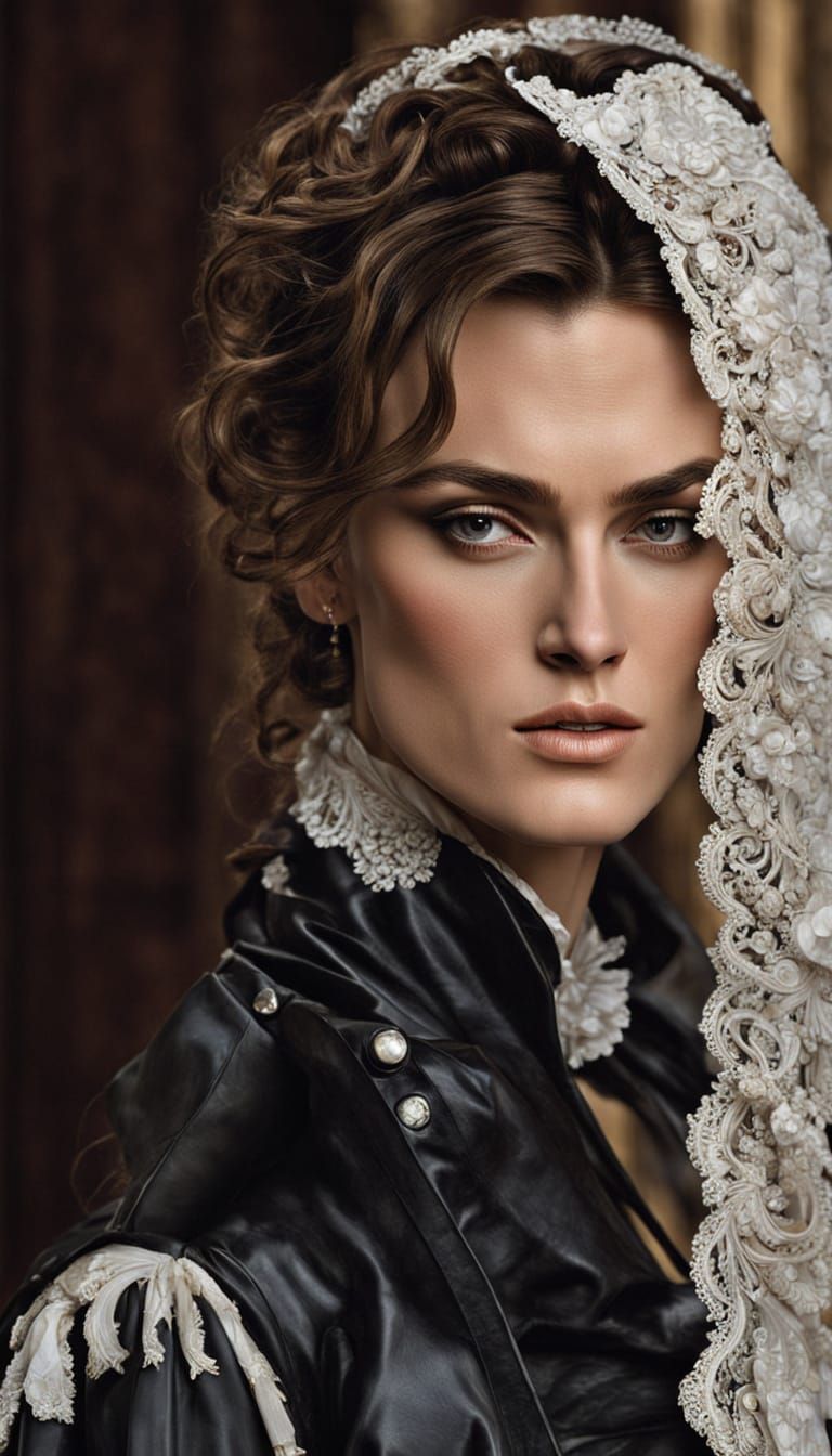 French Revolution Spy with Baroque Updo