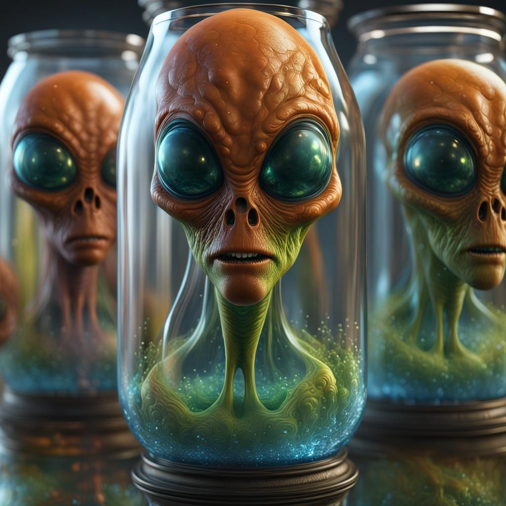 Pickled Alien Heads