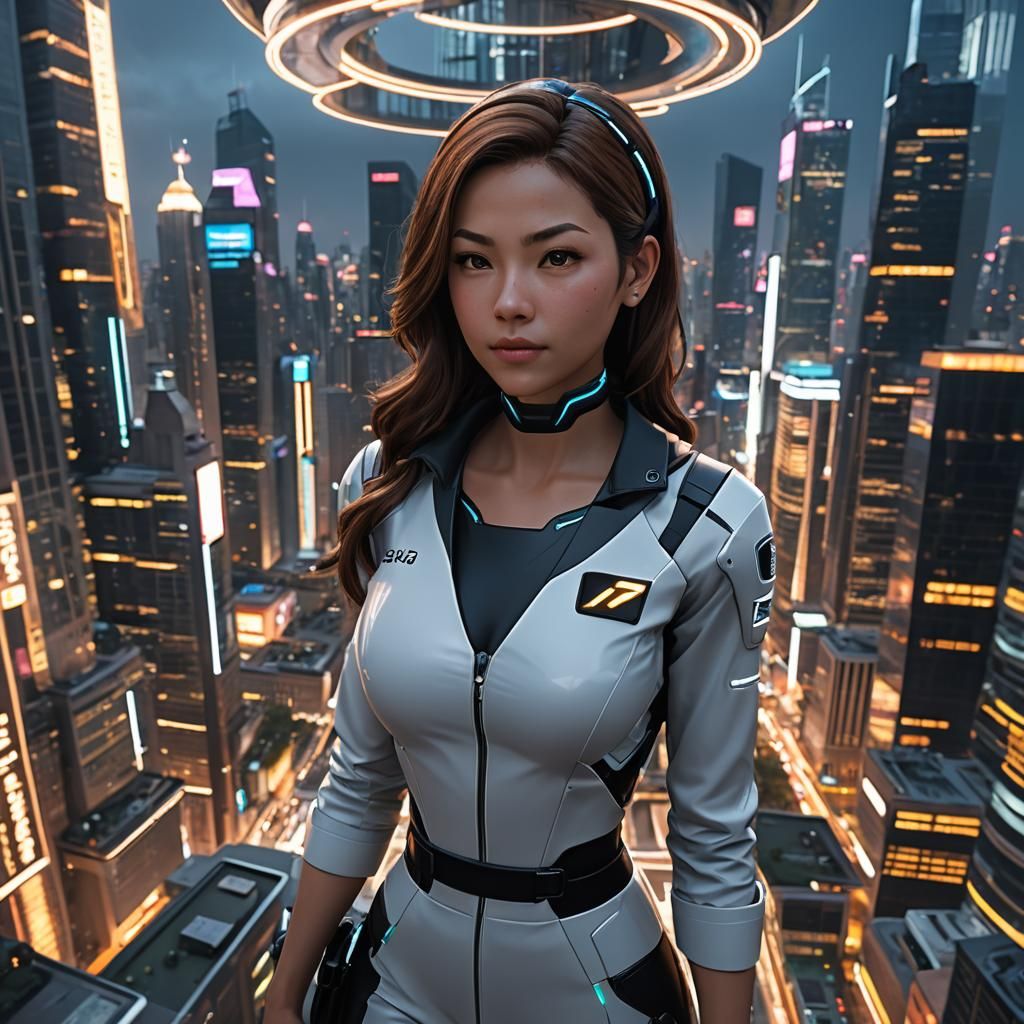 Sonia Meets Ava in AgniVerse: 3D Anime Art