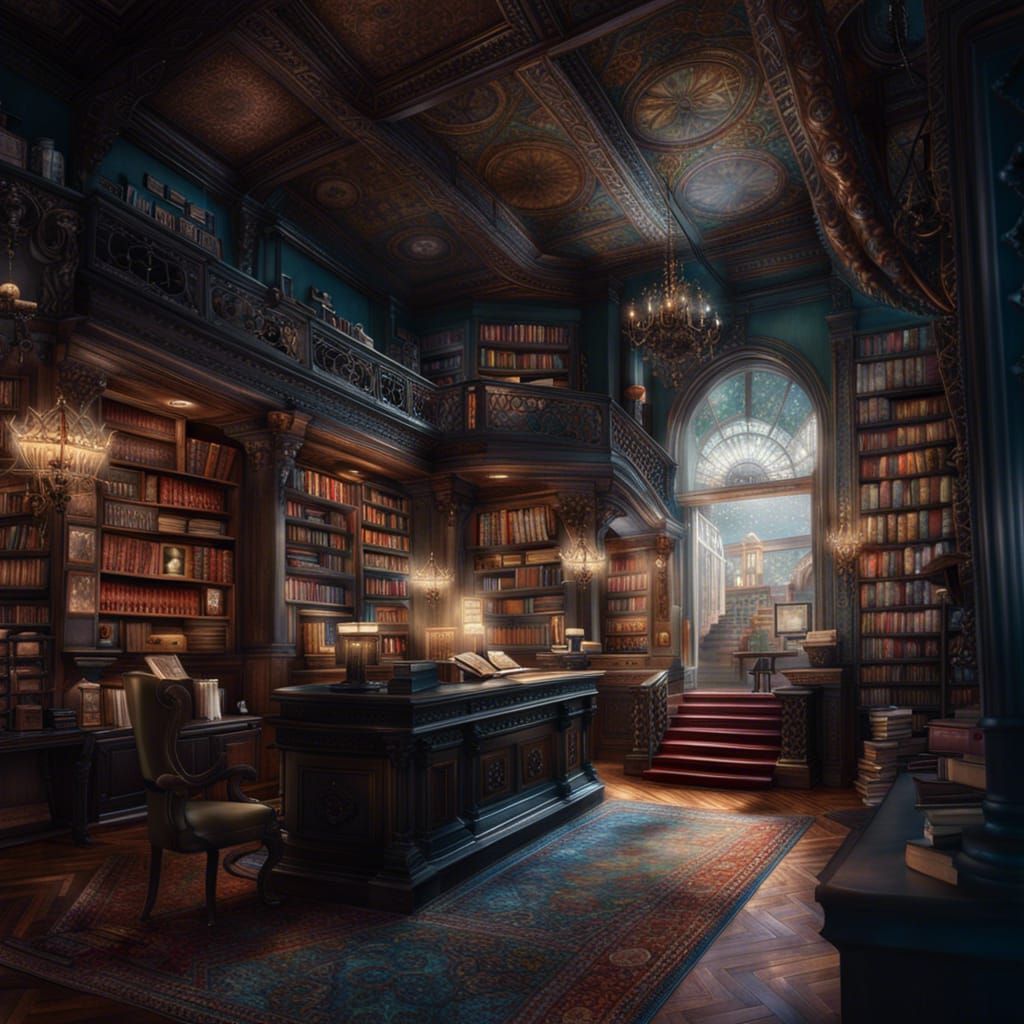 Magic bookstore