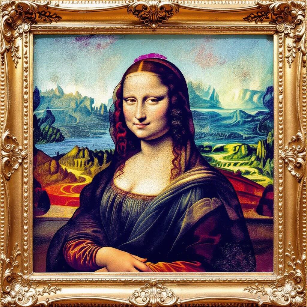 Born in Purple: Gouache and Watercolor Impression