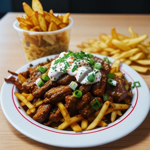 Lamb Halal Snack Pack with Chips in Sydney