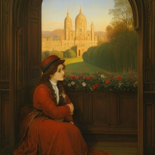 AI Interpretation of William Holman Hunt's Style