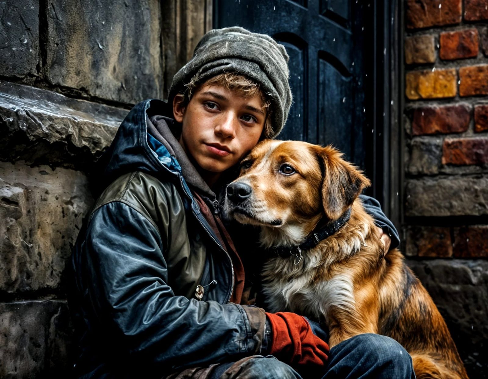 four-legged support system