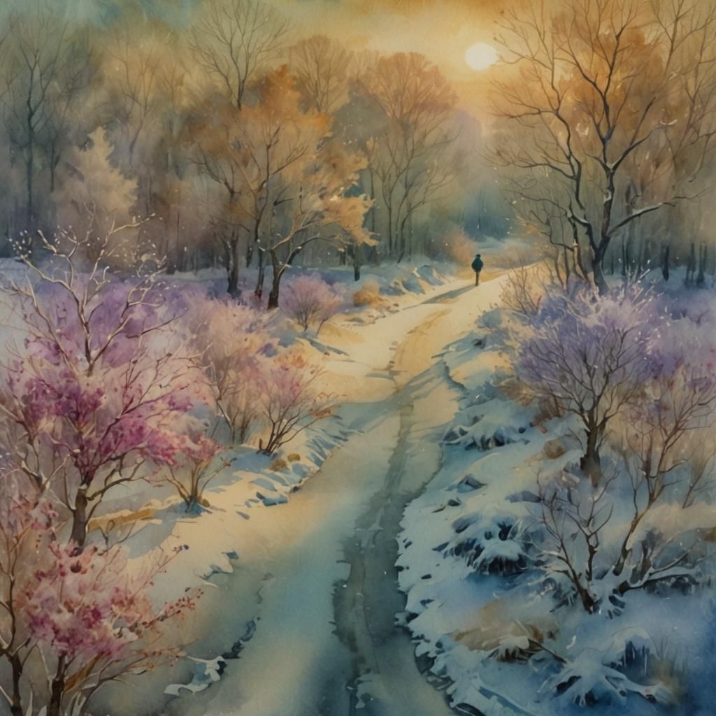 Through winter-time we call on spring,
And through the sprin...