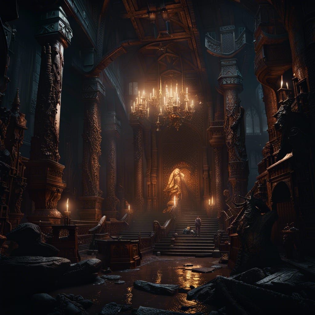 Epic Underworld War: Dark Fantasy Concept Art