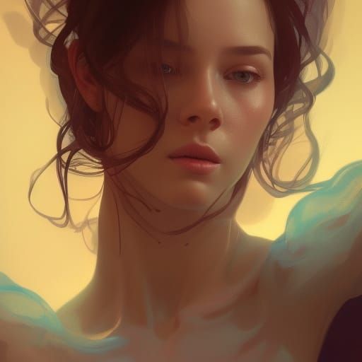 Detailed Portrait with Dynamic Lighting