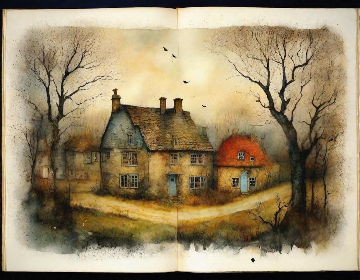 Detailed Colorful Storybook Illustration