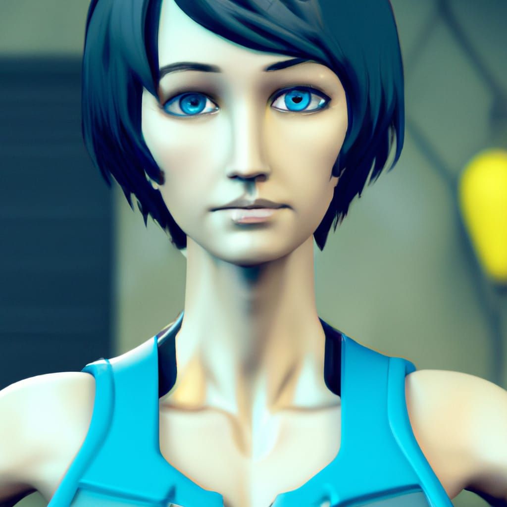 Jill Valentine as Marionette: Photorealistic Digital Art