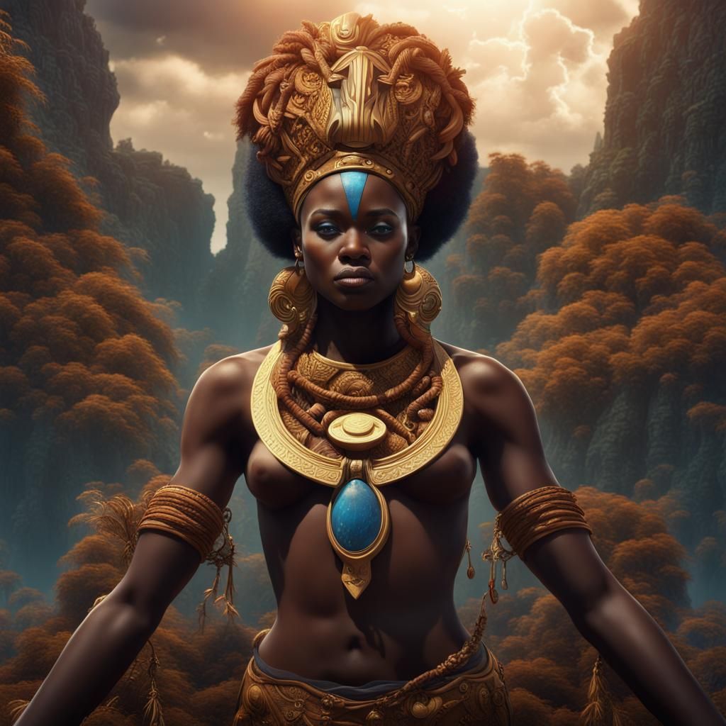 Sky God and Earth Goddess in African Mythology
