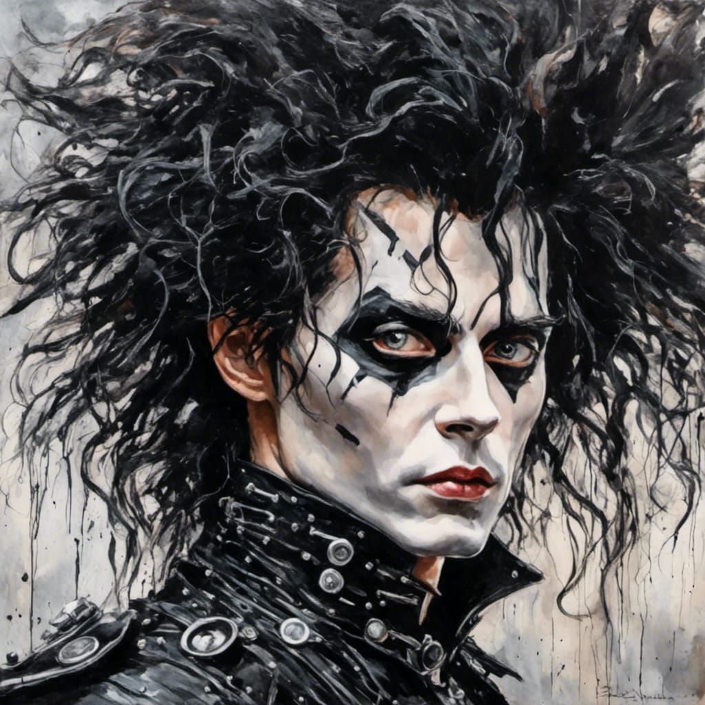 Edward Scissorhands Portrait