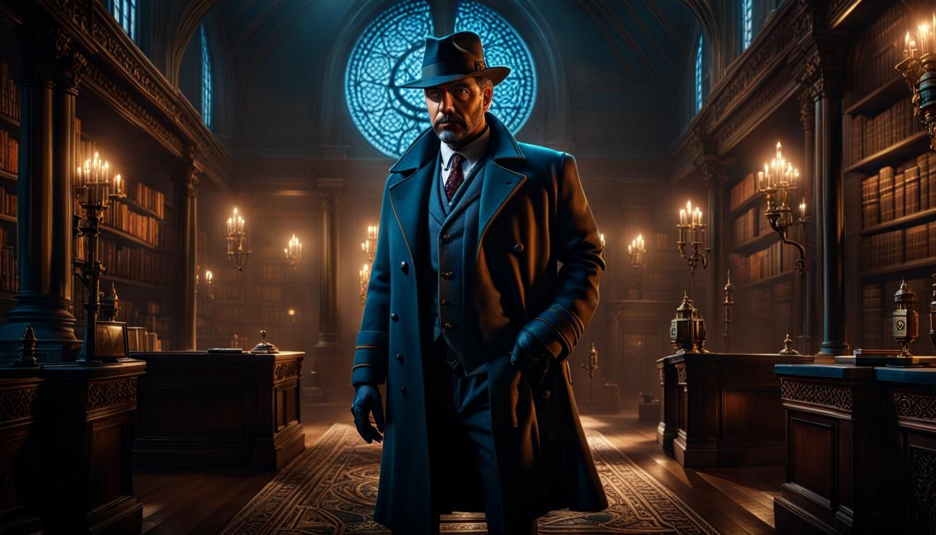 Old school detective series