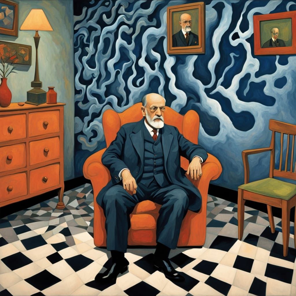 The Psychoanalyst Ensnared in a Maze of Subconscious Tension...