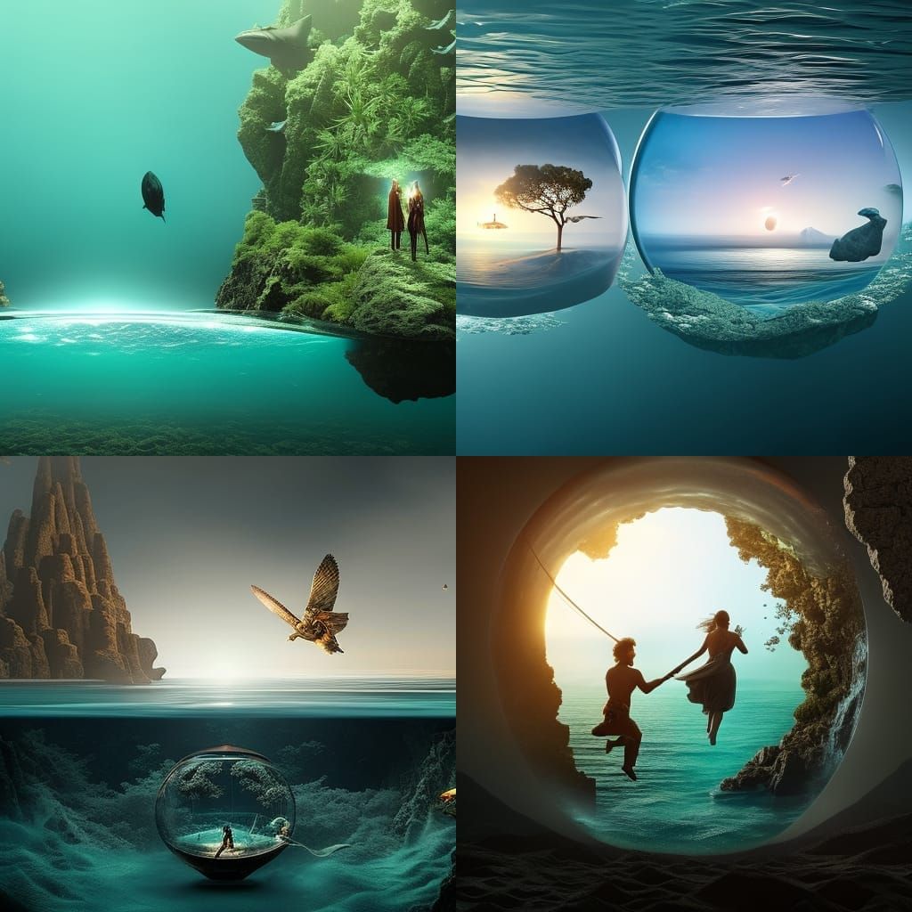 Lost Souls: A Dramatic Digital Painting