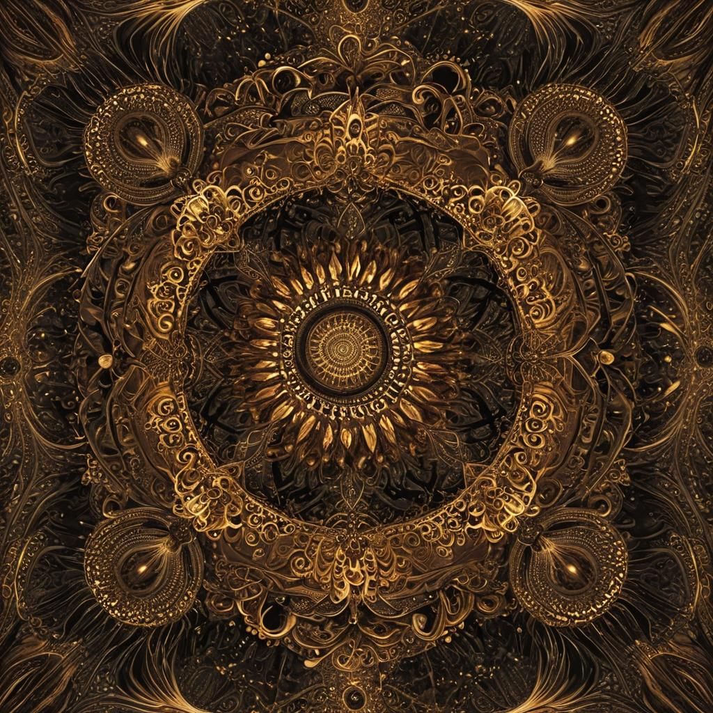 Exotic Fractal Elegance: Infinite Consciousness Dream