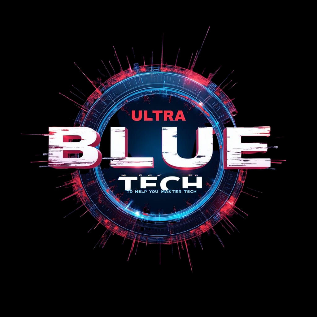 Glitchy Logo for Tech Channel in Modern Style