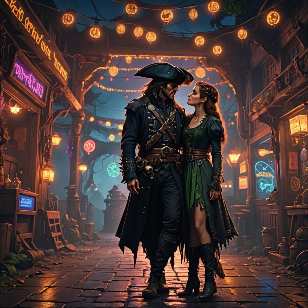 Wesley and Buttercup's First Kiss in New Orleans