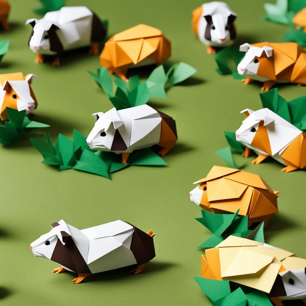 Guinea Pigs Recreate Sound of Music Scene