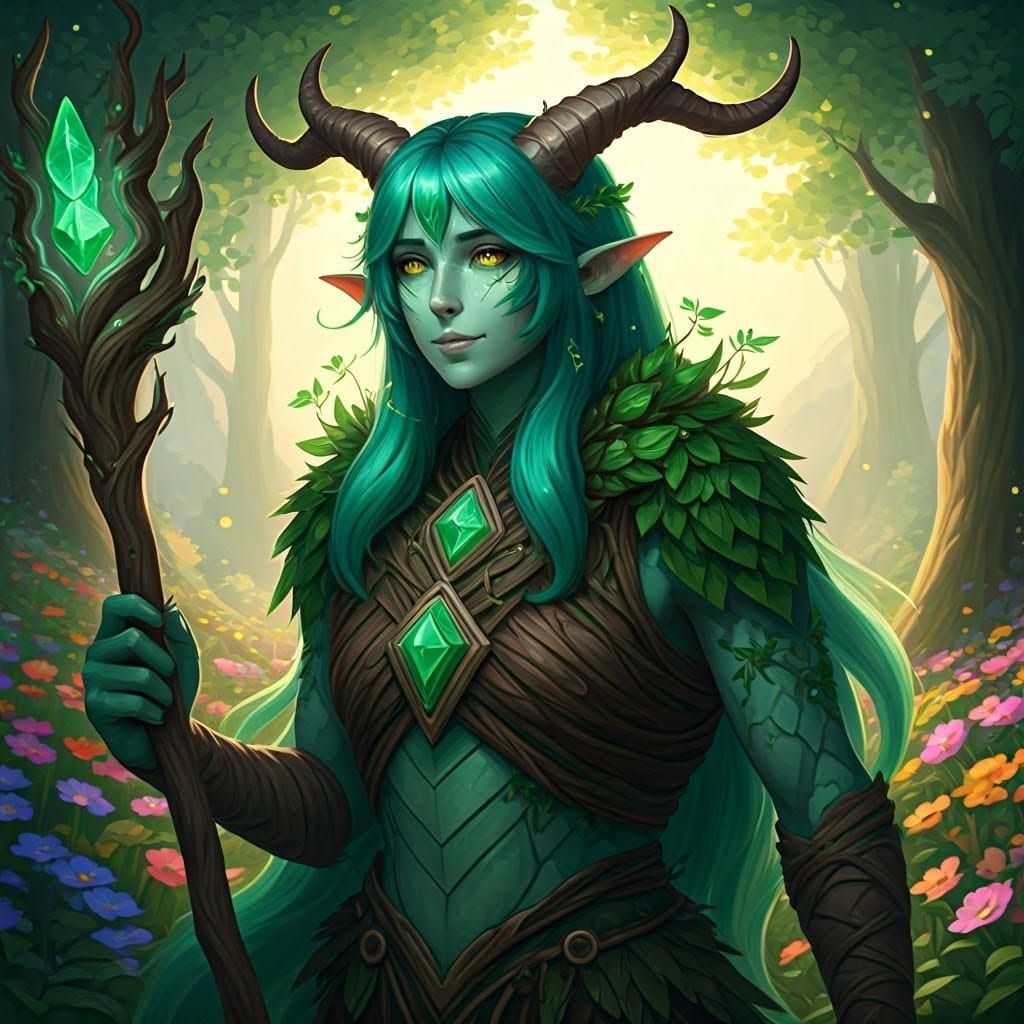 Earth Genasi Druid
