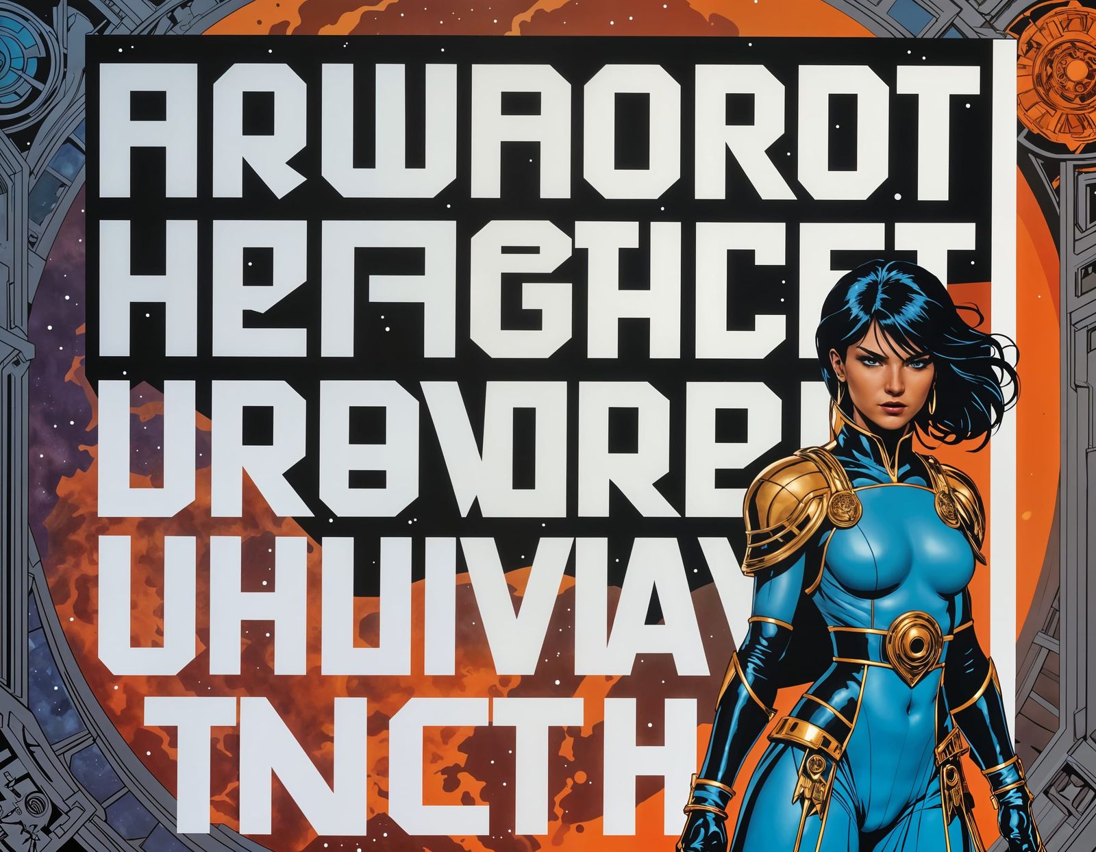 Zöe Max Saves Omniverse: Graphic Novel Art