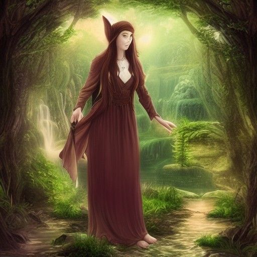 Elvish Lady of Nature